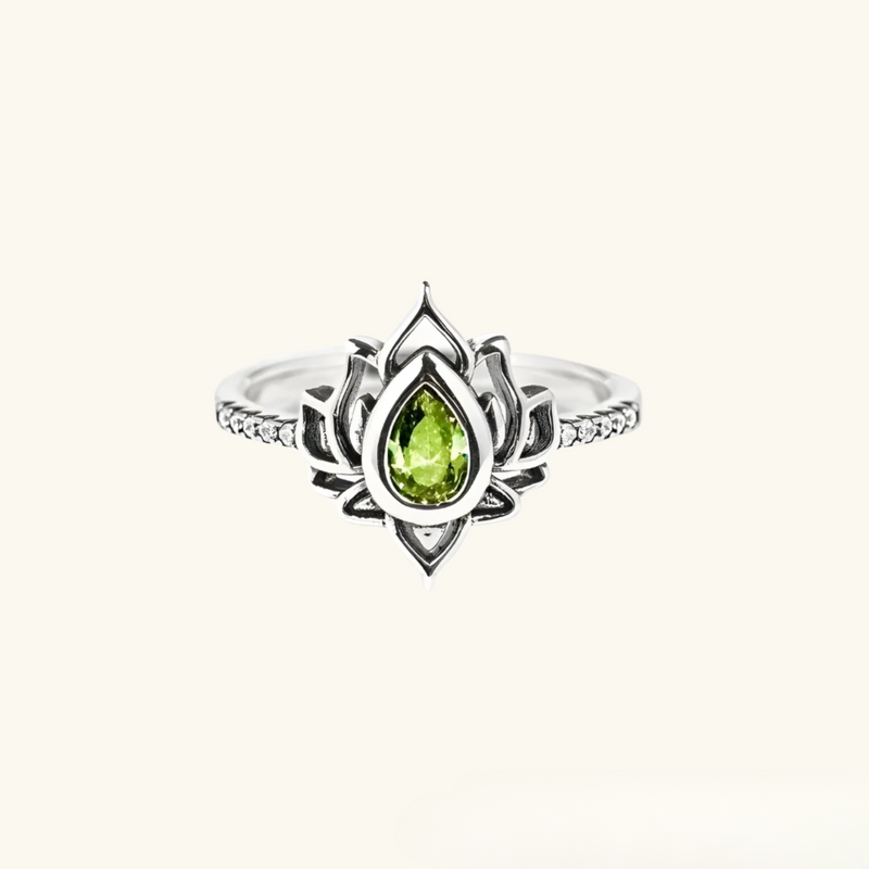 Lotus Silver Ring | Karin