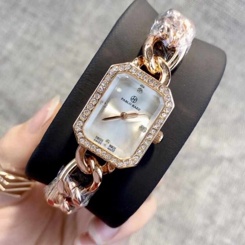 Gold link watch | Allison